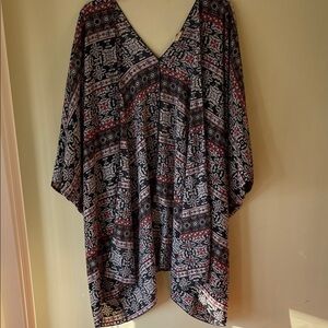 Bohemian Print Shawl Size Medium